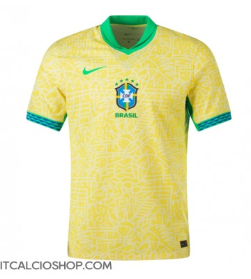 Brasile Prima Maglia Copa America 2024 Manica Corta